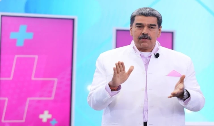 El jefe de Estado venezolano denunció una vez más las masacres sionistas contra niños, mujeres y hombres con misiles de alta precisión. El jefe de Estado venezolano denunció una vez más las masacres sionistas contra niños, mujeres y hombres con misiles de alta precisión.