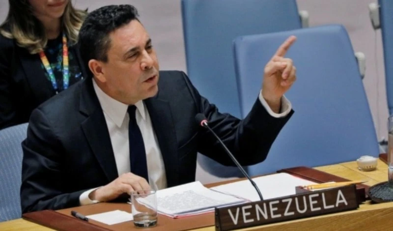 El representante de Venezuela en la ONU, Samuel Moncada.