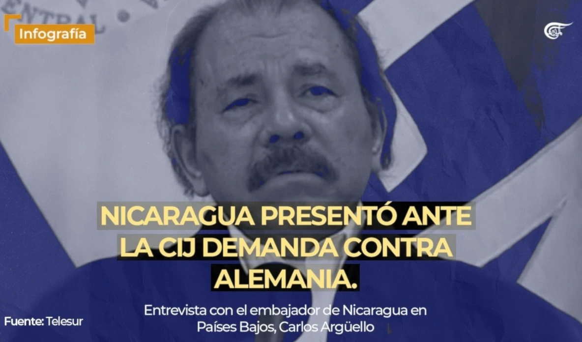 Nicaragua presentó ante la CIJ demanda contra Alemania