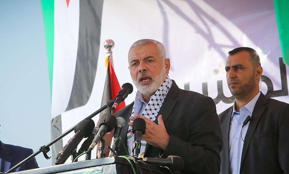 El jefe del buró político de Hamas, Ismail Haniyeh.