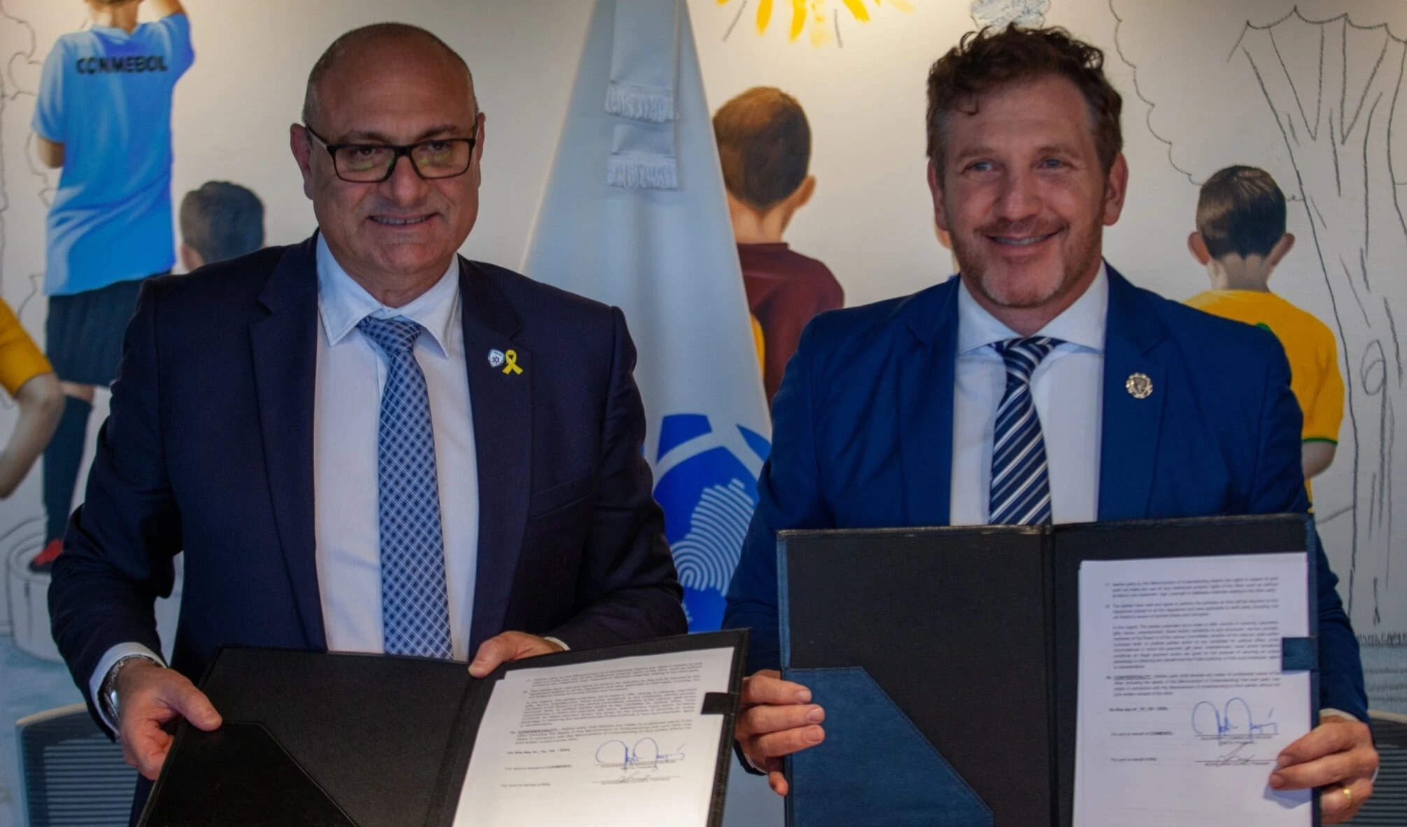 CONMEBOL desconoce crímenes en Gaza y firma acuerdo con “Israel".