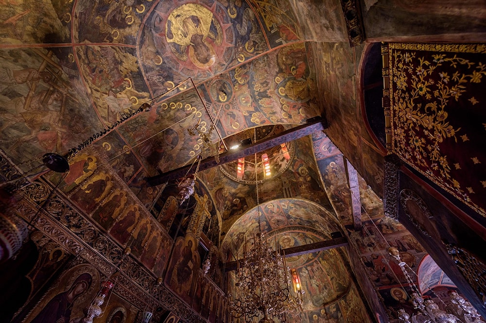 Frescos del Monasterio de Varlaam. Foto: Istock. 