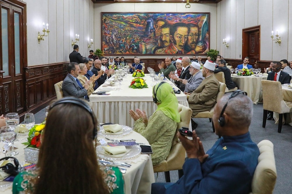 Nicolás Maduro aboga por hermandad musulmana y paz para Palestina.