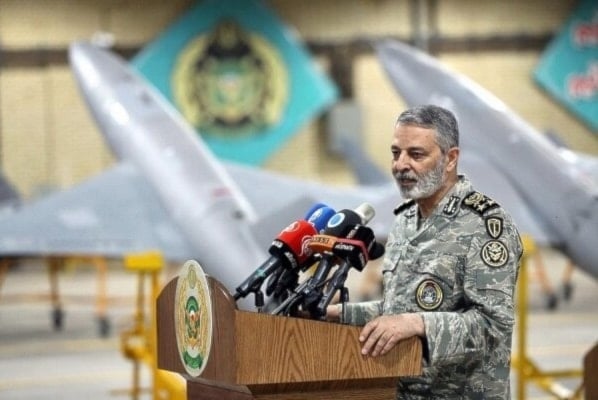 Comandante en jefe del ejército de Irán, general de división Sayyed Abdolrahim Mousavi.