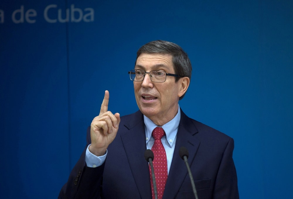 El canciller cubano, Bruno Rodríguez Parrilla.  