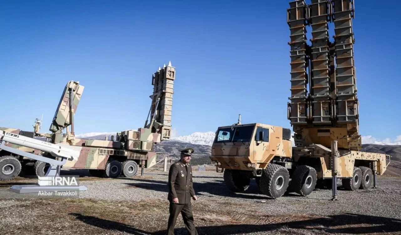 Unidad de misiles de iraníes.