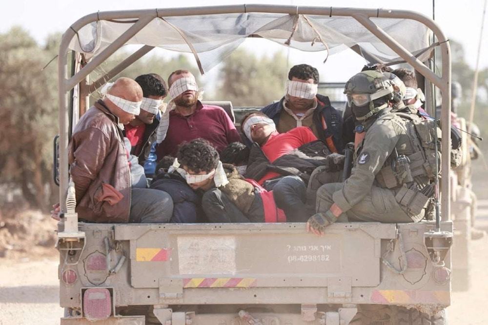 Miembros del personal de hospital Nasser detenidos en Gaza.