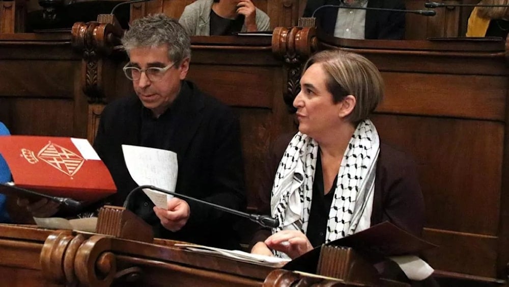 Ada Colau, desde Barcelona hacia Gaza en un viaje de gran solidaridad internacionalista.