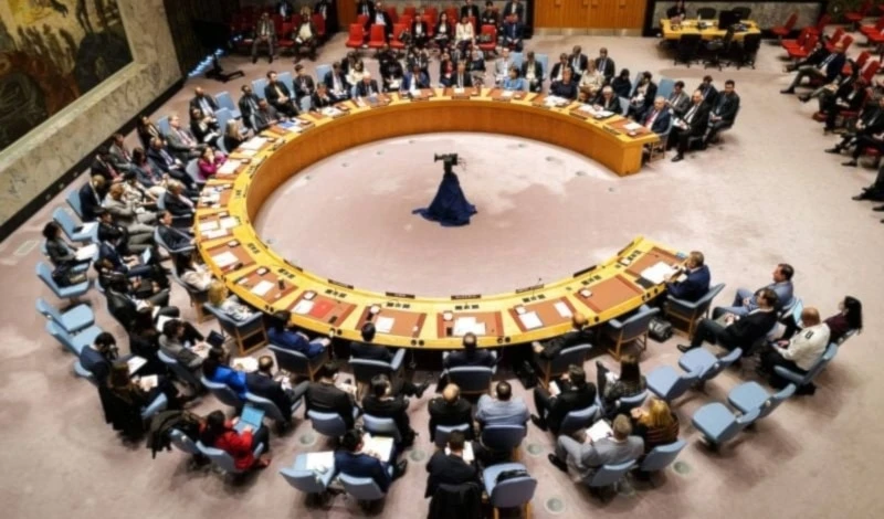 Sesión del Consejo de Seguridad de la ONU.