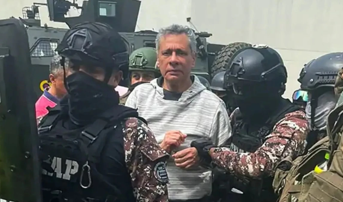 El exvicepresidente de Ecuador Jorge Glas. El exvicepresidente de Ecuador Jorge Glas.