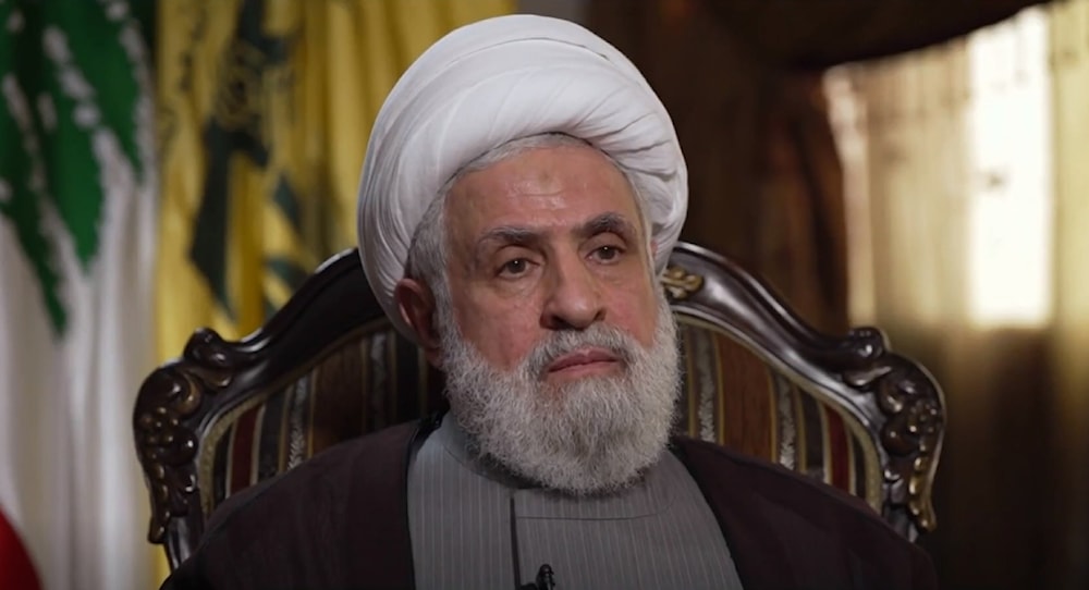 Vicesecretario general del movimiento libanés (Hizbullah), Sheikh Naim Qassem.