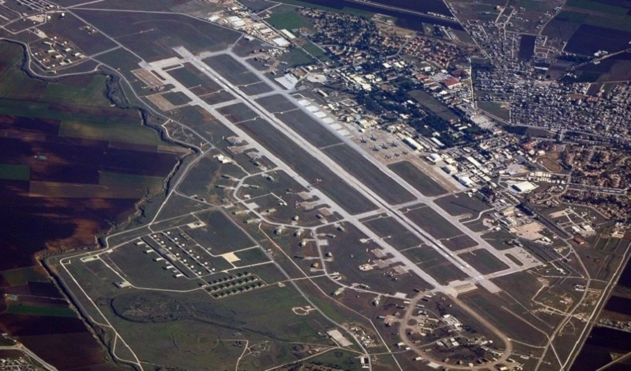 Vista aérea de la base turca de radar en Kurecik, en la provincia de Malatya.