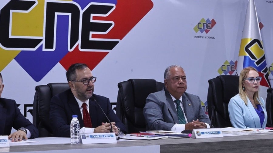 CNE y Cancillería se reúnen con diplomáticos acreditados en el país.