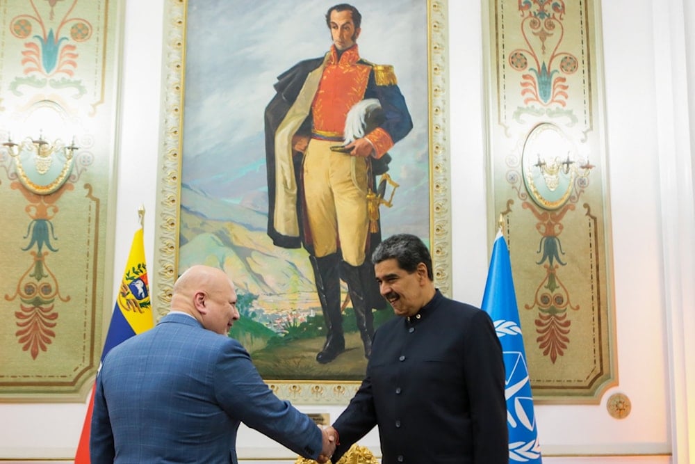 Presidente de Venezuela sostiene reunión con fiscal de la CPI.