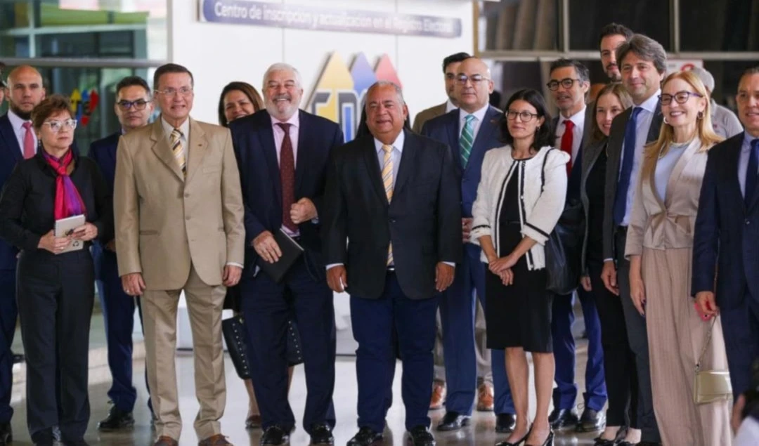Consejo Electoral de Venezuela recibe a grupo técnico electoral de ONU.