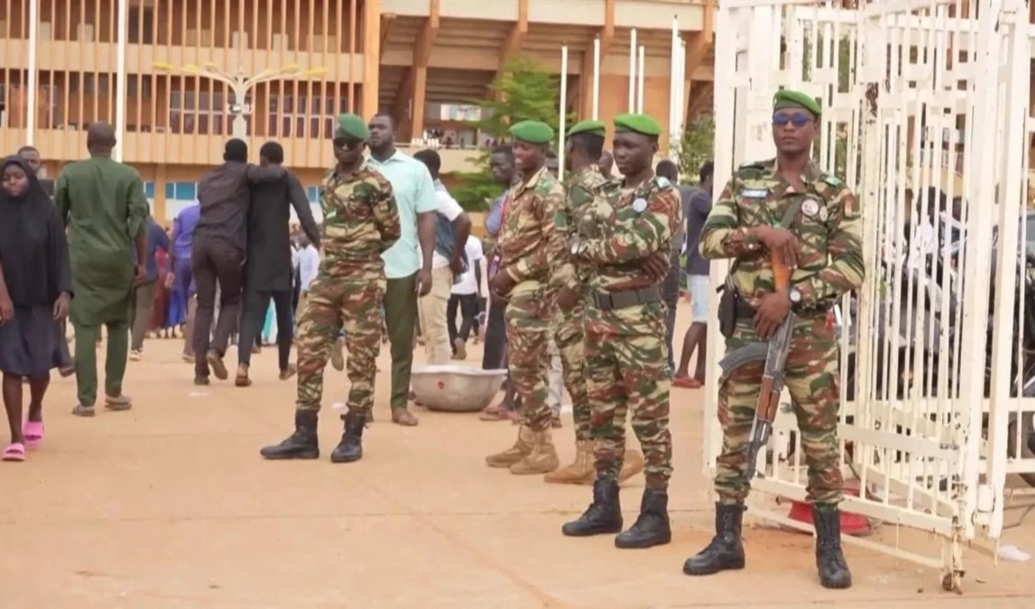 Efectivos de la junta militar de Níger. Efectivos de la junta militar de Níger.