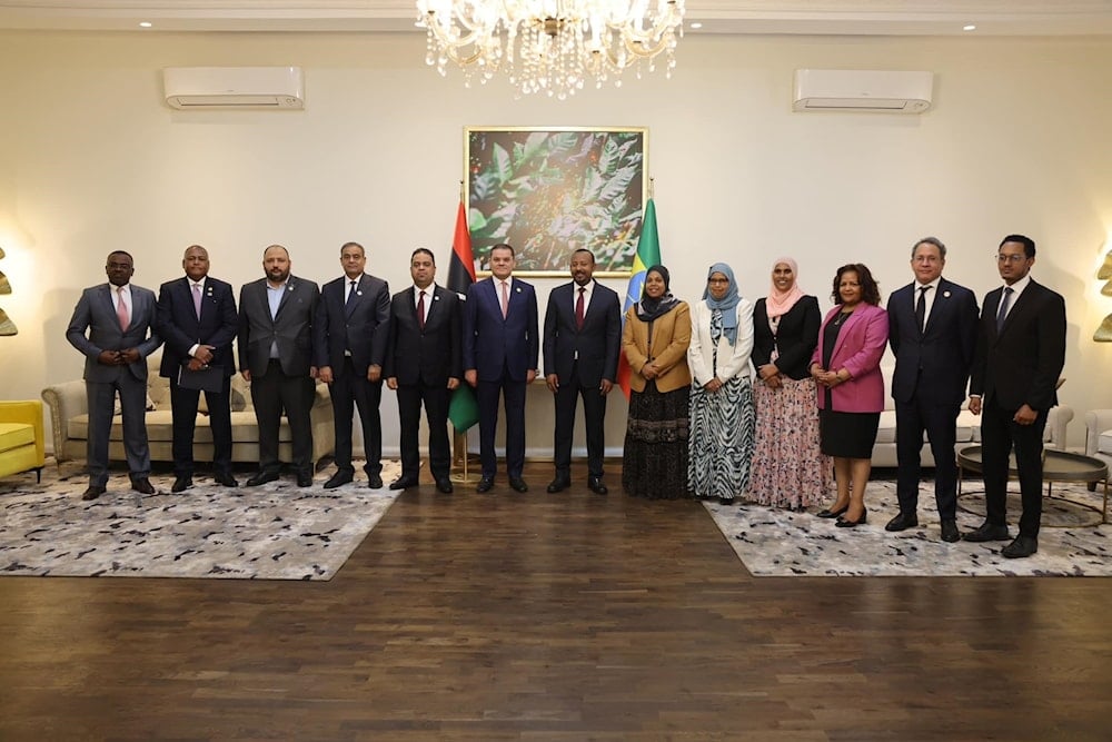 Delegaciones de alto nivel de Libia y Etiopía sostienen encuentro en Adís Abeba.