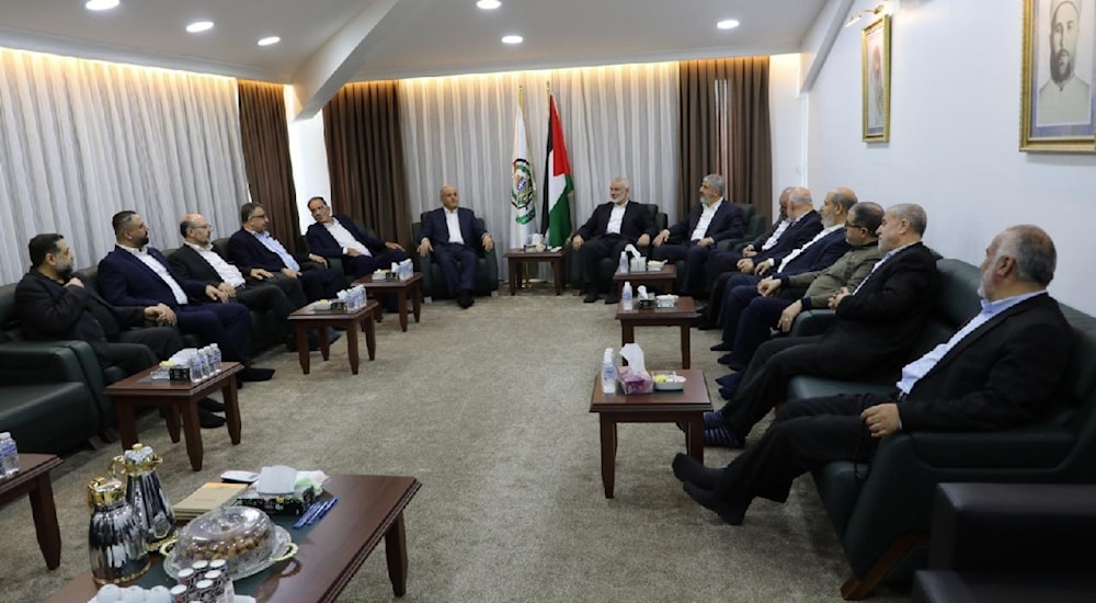 Encuentro en Estambul, Turquía, entre delegaciones de Hamas y el Frente Popular para la Liberación de Palestina.