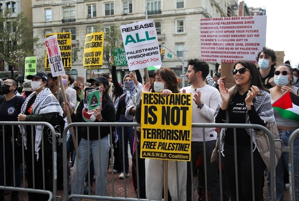 Crecen protestas universitarias en el mundo a favor de Palestina