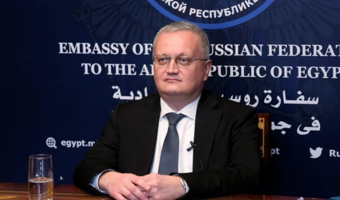 El embajador de Rusia en Egipto, Georgy Borisenko.