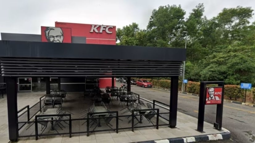 Local de KFC en Malasia.