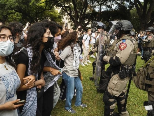 No hay pausa en las protestas universitarias en EE.UU.