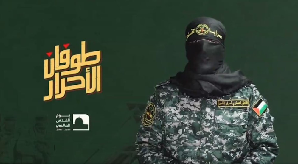 El portavoz militar del movimiento Jihad Islámico, Abu Hamza.