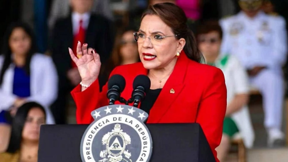 Presidenta de Honduras, Xiomara Castro. 