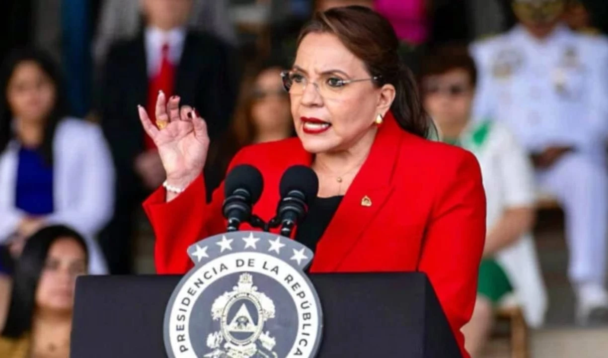 Presidenta de Honduras, Xiomara Castro.