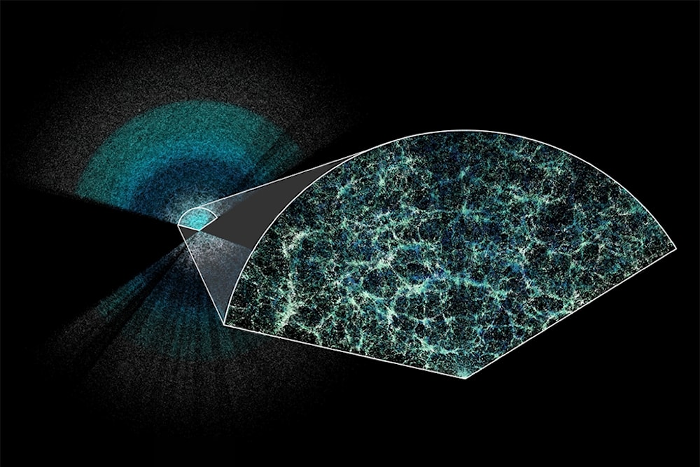 Crean el mapa más extenso del universo. Foto: Lawrence Berkeley National Laboratory. 