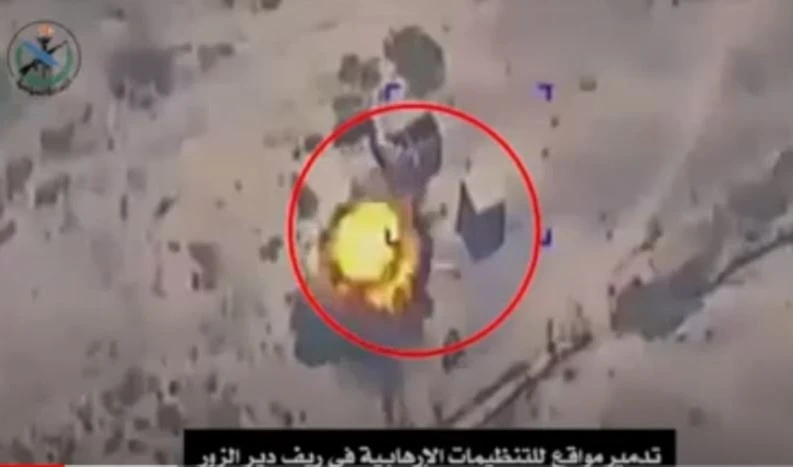 los sitios fueron completamente destruidos y causaron la muerte y heridas a decenas de extremistas.