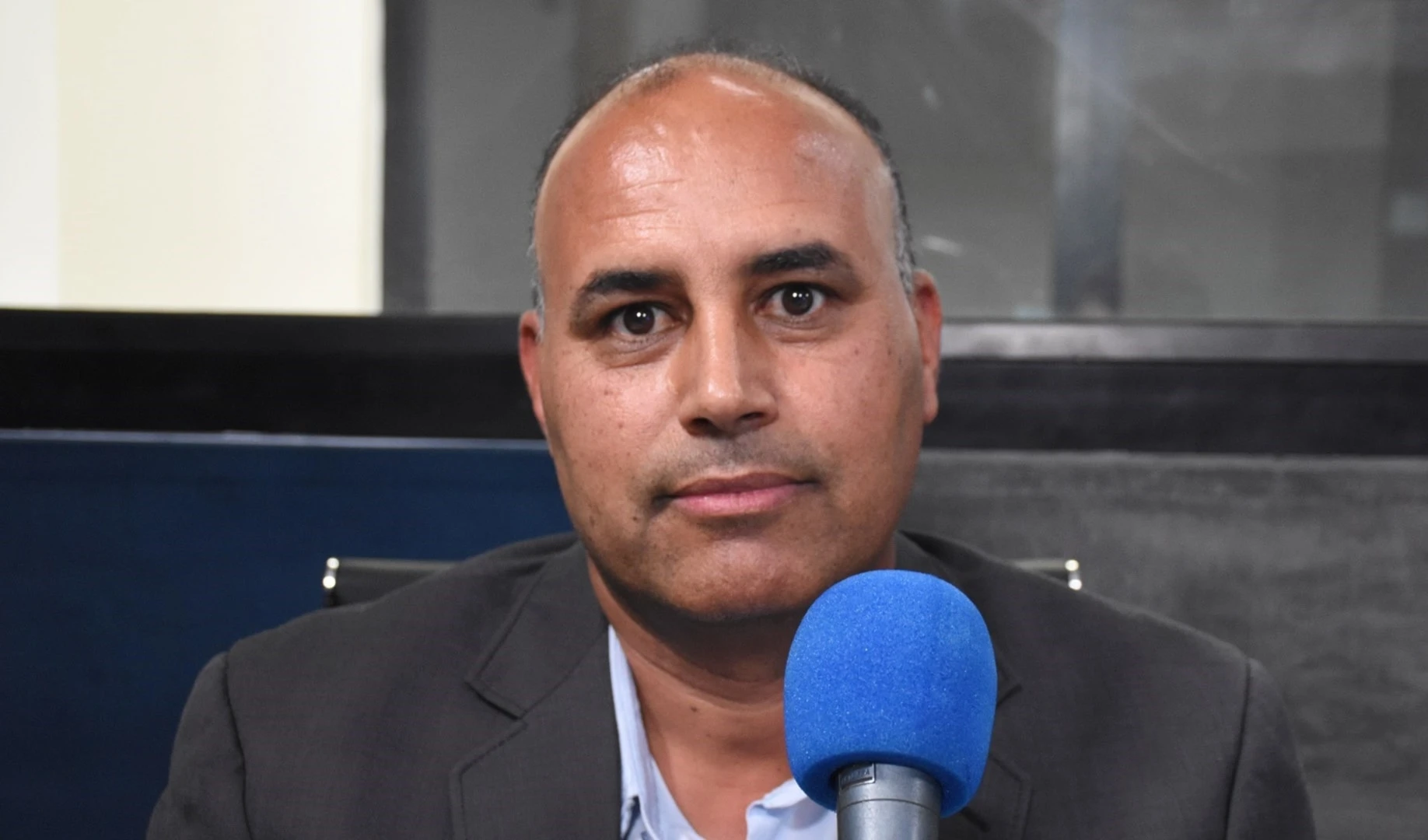 El portavoz oficial del Partido Corriente Popular en Túnez, Mohsen Al-Nabti Al-Nabti.