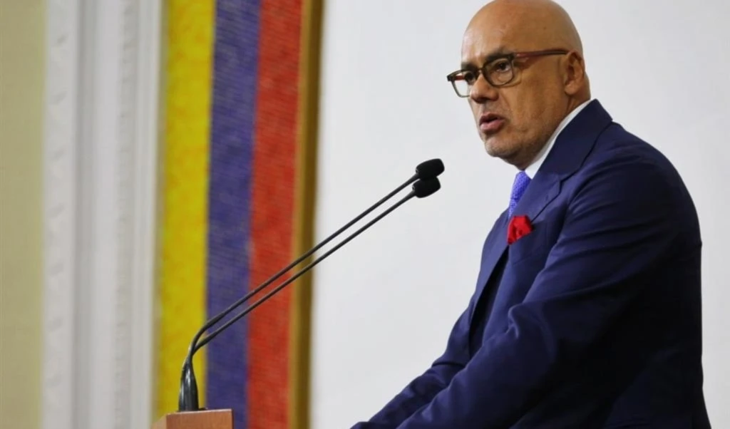 El presidente de la Asamblea Nacional (AN) de Venezuela, Jorge Rodríguez.