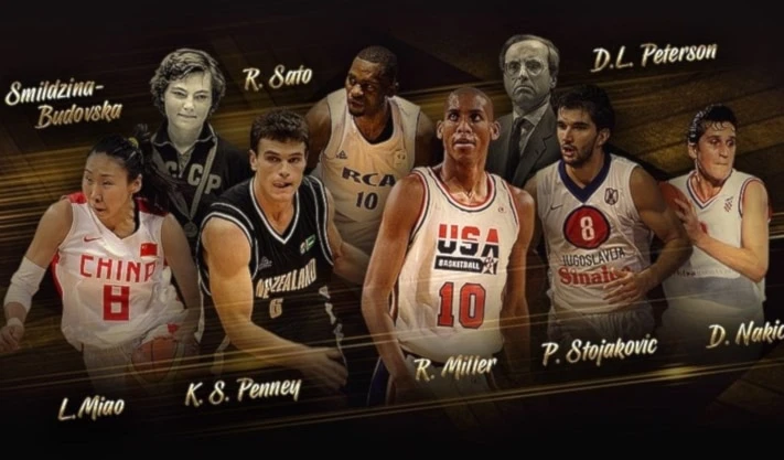 Siete atletas y un entrenador ingresarán al Salón de la Fama FIBA 2024.