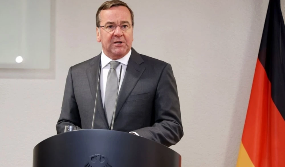 El ministro de Defensa de Alemania, Boris Pistorius.