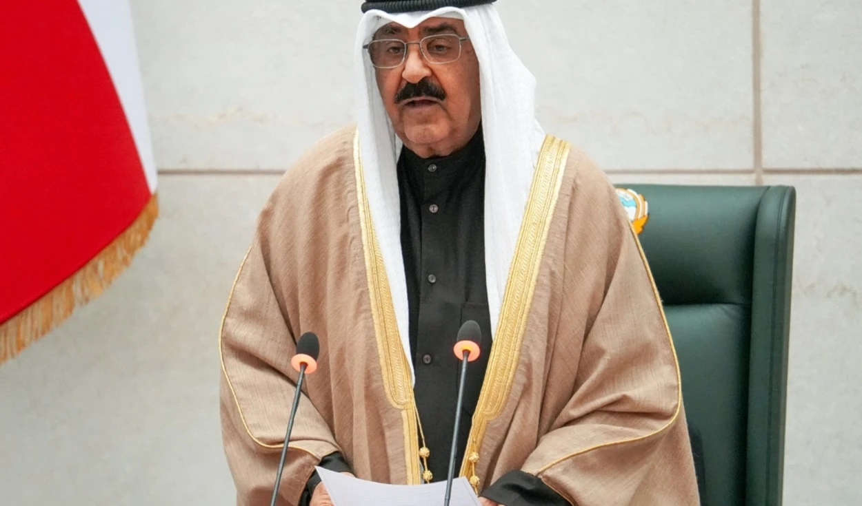 El Emir de Kuwait, el Jeque Meshal Al-Ahmad Al-Jaber Al-Sabah.