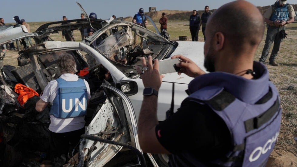 Israel atacó a trabajadores humanitarios a pesar de saber su ubicación