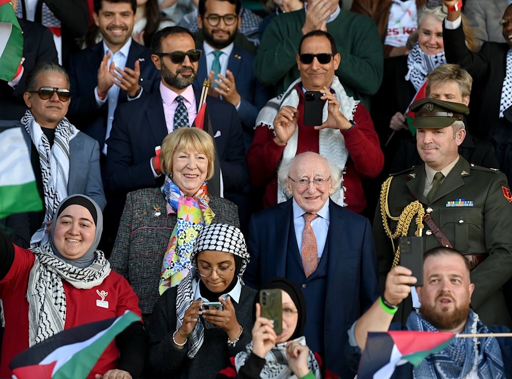 Goles de solidaridad con Palestina desde Irlanda.