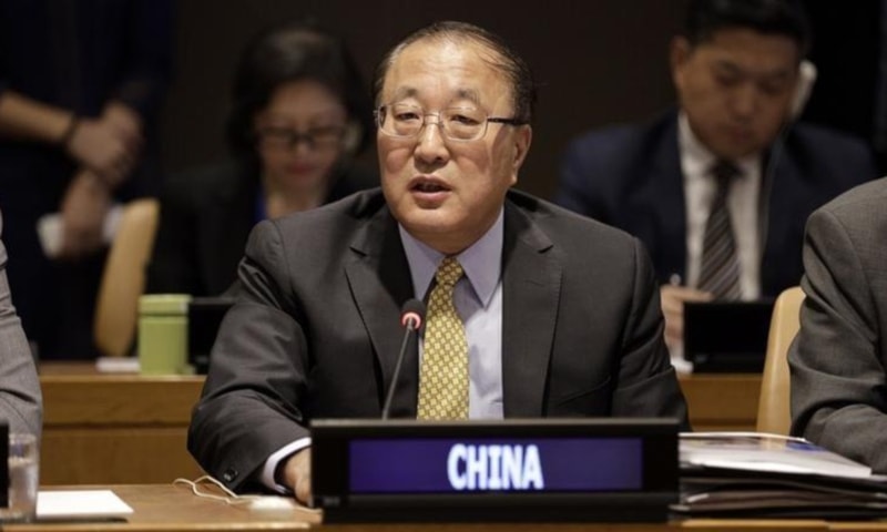 El exembajador de China ante la ONU, Zhang Jun. Foto: Reuters.