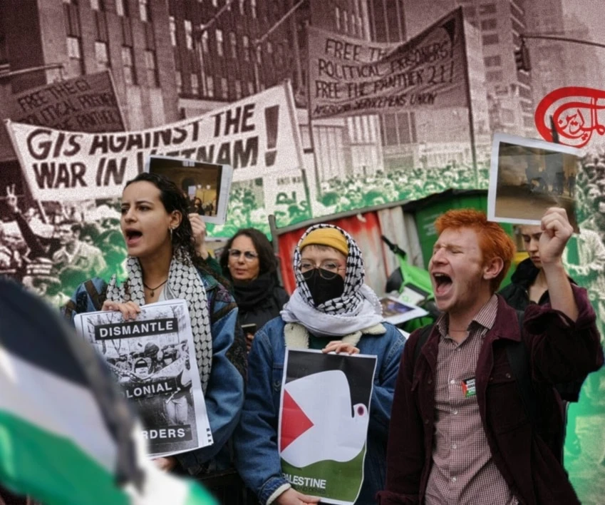 Gaza revive el movimiento estudiantil en Estados Unidos