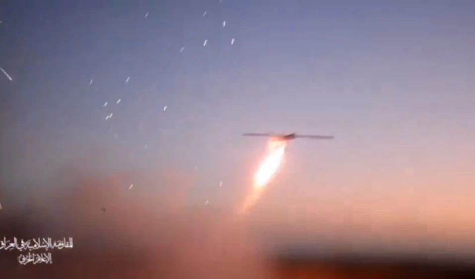 Resistencia iraquí lanza drones contra la localidad israelí de Eilat.