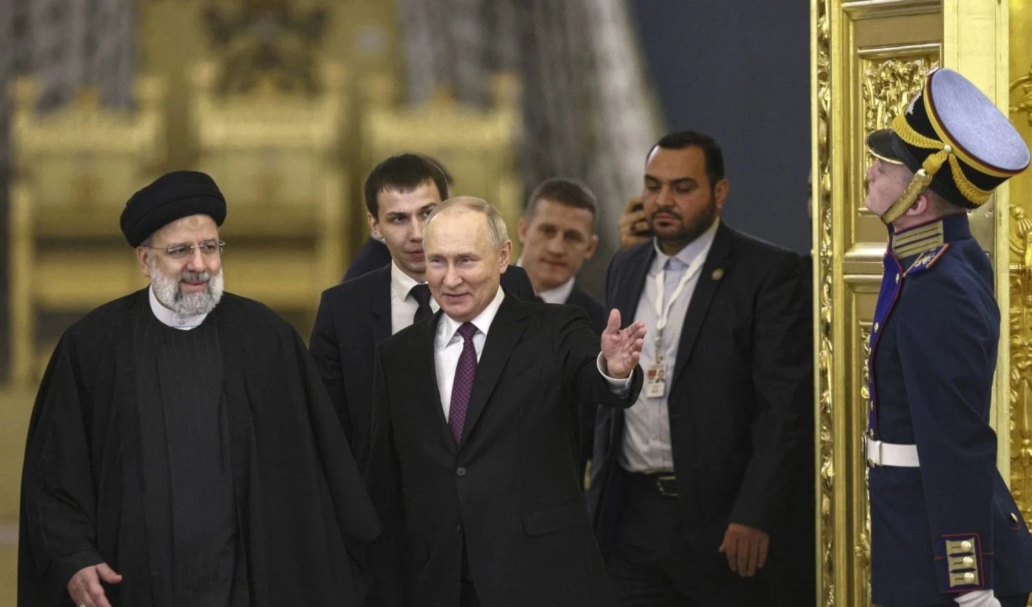 Ebrahim Raisi durante su última visita a Moscú.