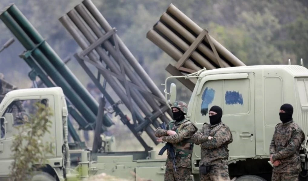 Combatientes de Hizbullah.