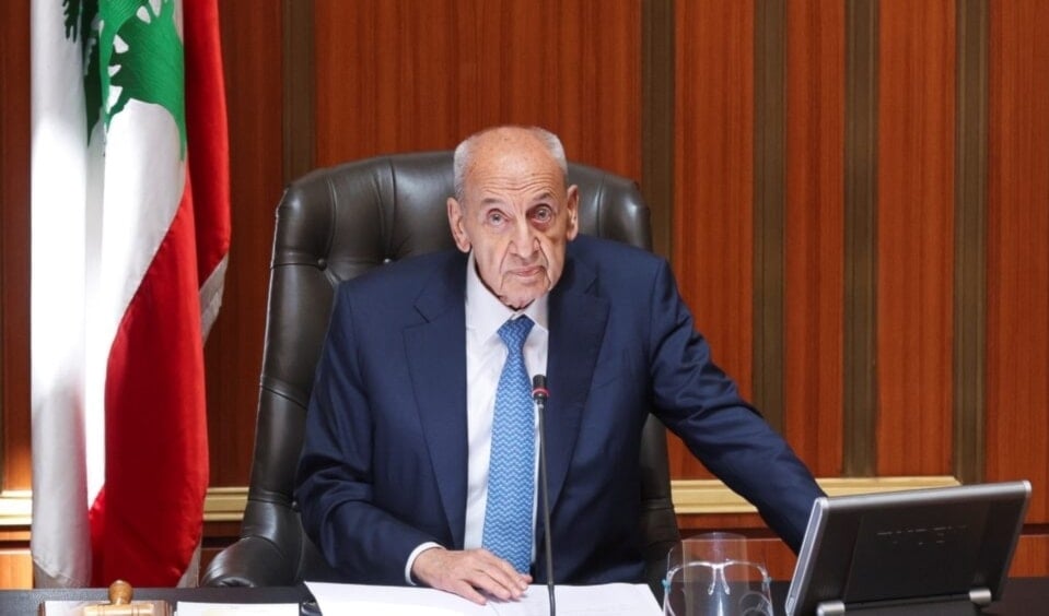 El presidente del Parlamento libanés, Nabih Berri.