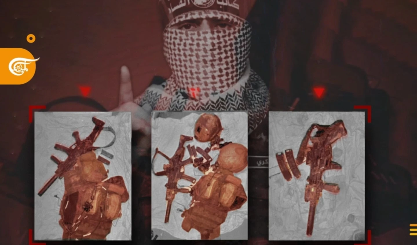 El portavoz militar de las Brigadas Al-Qassam Abu Ubeida anuncia la operación en Jabalia. El portavoz militar de las Brigadas Al-Qassam Abu Ubeida anuncia la operación en Jabalia.