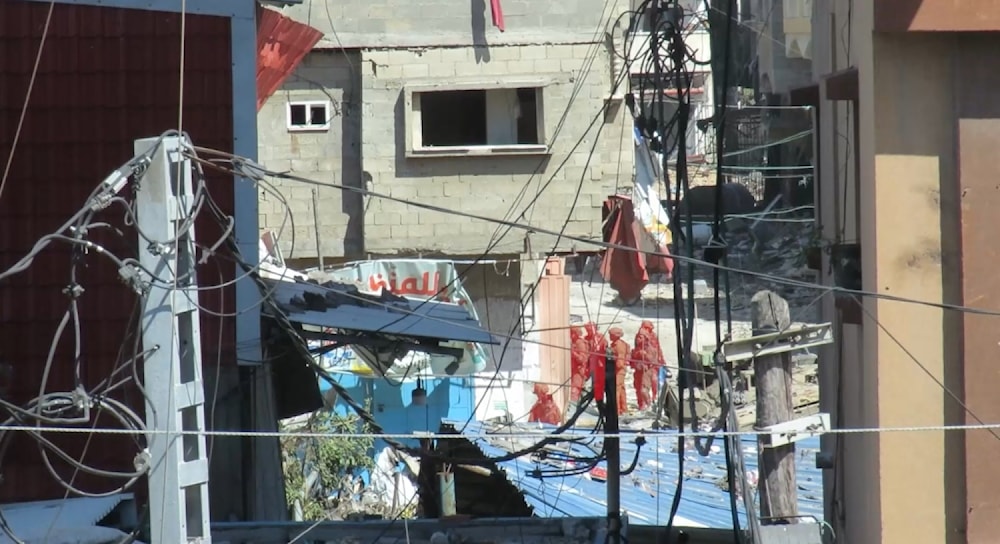 Las Brigadas Al-Quds atacan a los contingentes de la ocupación con proyectiles Ababil al este del campamento de Jabalia en el norte de la Franja de Gaza.