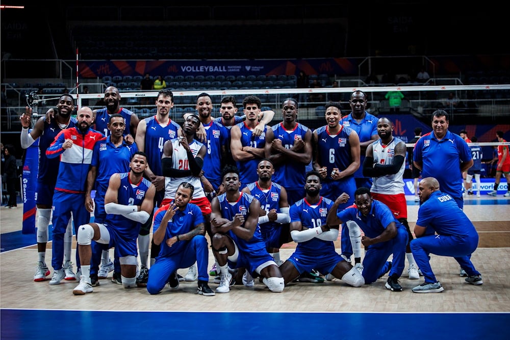 Voleibol de Cuba mantienen sueño olímpico de París 2024.