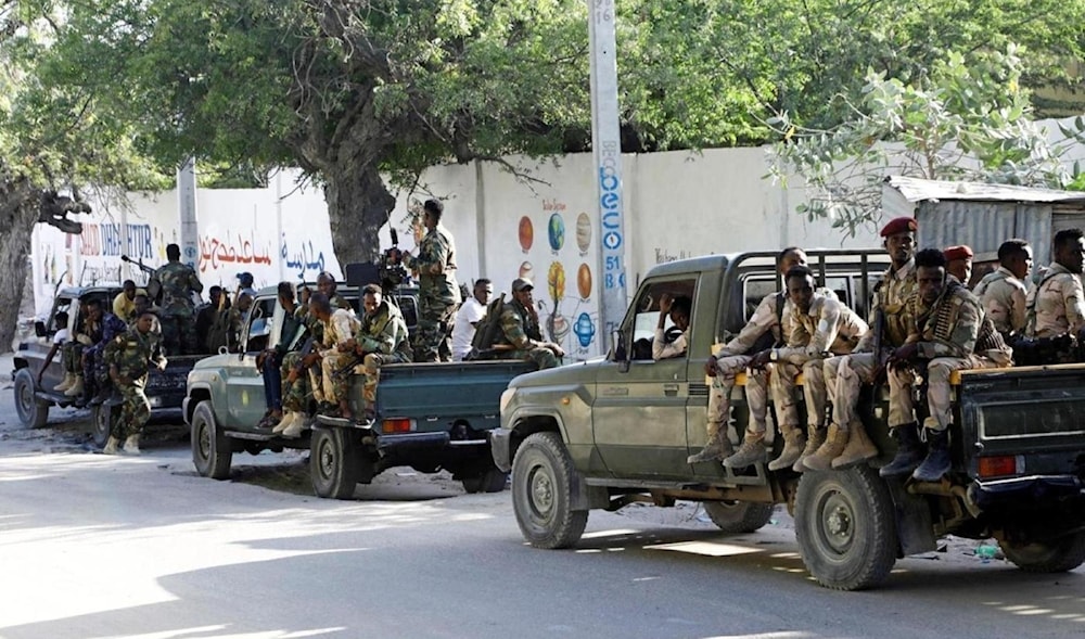 Fuerzas del ejército de Somalia.