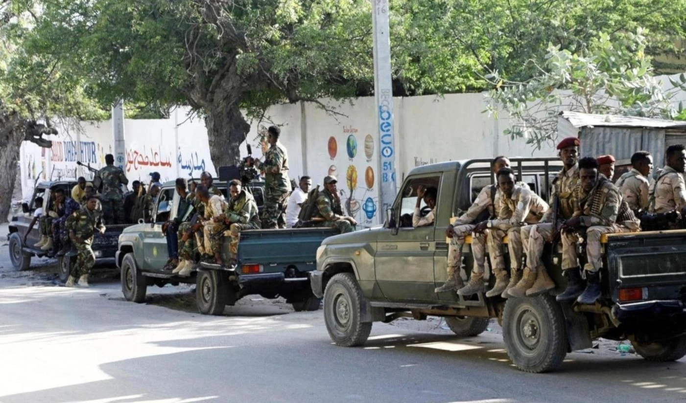 Fuerzas del ejército de Somalia. Fuerzas del ejército de Somalia.