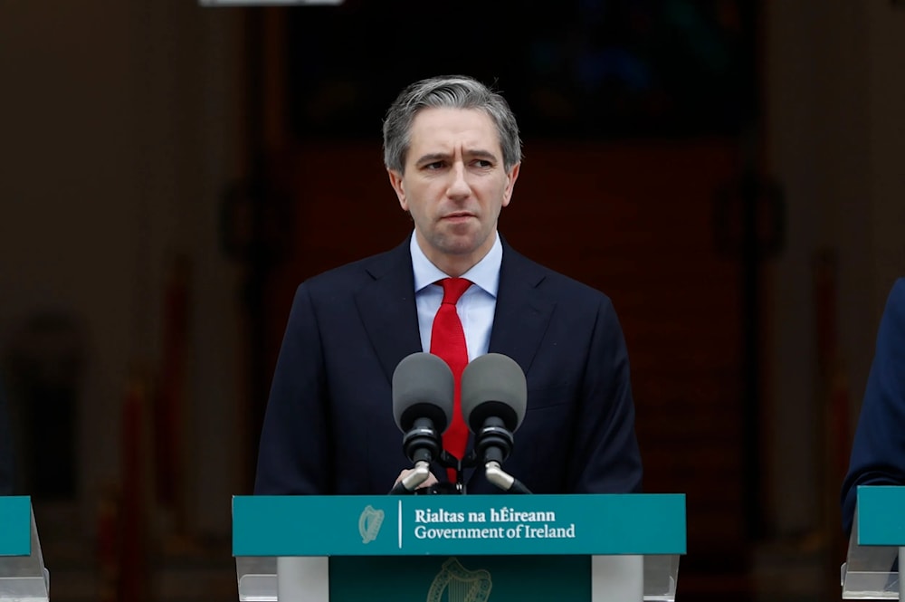 El primer ministro de Irlanda, Simon Harris.